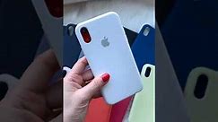 Apple silicone case iPhone XR