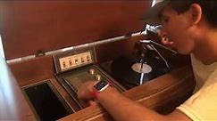 Motorola Vintage Record Player