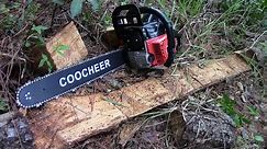 KGK / Coocheer 20" chainsaw review and cutting footage- Nice!