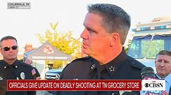 WATCH LIVE: Officials give update on shooting at Kroger in Collierville, Tennessee.