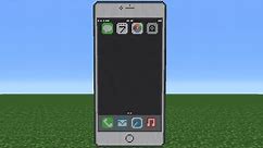 Minecraft Tutorial: How To Make An IPhone 6