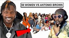 ANTONIO BROWN TRIES TO TAKE 50 WOMEN HOME!? 🏠❤️ **50 WOMEN VS 1 NFL PLAYER** | ZBUCKZ TV REACTS