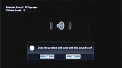Samsung TV sound test song