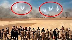 ARMY OF ANGELS APPEARS IN THE SKY AND GRANTS VICTORY TO ISRAEL!
