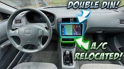 Install a Double Din Radio into a 96-98 Honda Civic & Climate Control Relocation /// ULTIMATE GUIDE