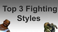 My Top 3 Fighting Style Combinations in DJFFNY!