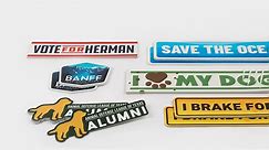 Custom bumper stickers | Quick free shipping | Sticker Mule