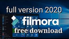 How to download filmora 9 full version, free download 2020 with very easily || windows 10 tricks