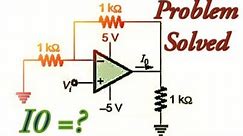 Find the Output Current in the Circuit !