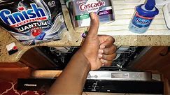 One month review - Hisense 47 Decibel dishwasher.