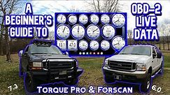 How To Install & Set Up, Torque Pro &Forscan on a 7.3 or 6.0 Powerstroke Diesel | For Beginners