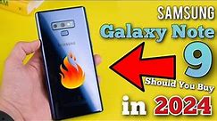 Samsung Galaxy Note 9 Review in 2024 | Galaxy Note 9 Price in 2024 | PTA / Non PTA Samsung Note 9 🇵🇰