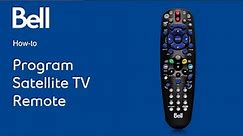How to program your Bell Satellite TV remote