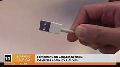 Juice Jacking: FBI warns of dangers of public charging stations