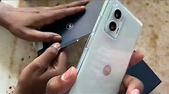 Motorola G73 5G white colour unboxing