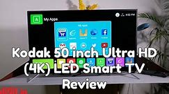Kodak 50 inch Ultra HD (4K) LED Smart TV Review | Digit.in