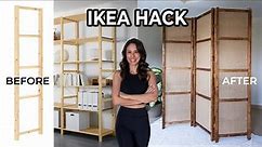 Ikea Hack Room Divider | DIY Ivar Shelving Hack
