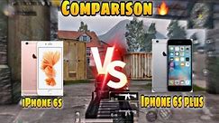 iPhone 6s vs iPhone 6s Plus | 6s PUBG TDM Test After 2.6 Update | Graphics HD+High30FPS | BGMI UNBAN