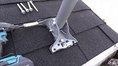 Satellite TV Dish Network Mounting and pointing the HD DISH