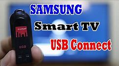 How to Play USB in Samsung Smart TV