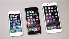 Apple iPhone 6 vs iPhone 6 Plus vs iPhone 5s: Benchmark | SwagTab