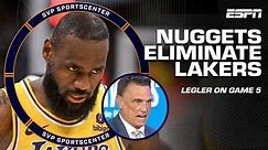 LEBRON & THE LAKERS ELIMINATED BY NUGGETS IN GAME 5 👀 Tim Legler reacts | SC with SVP