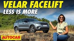 2024 Range Rover Velar review - Less is more | First Drive | @autocarindia1