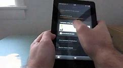 Amazon Kindle Fire tablet with Google Android Market, NOOK Reader