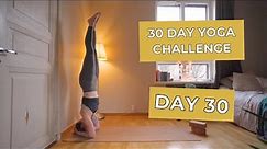30 DAY YOGA CHALLENGE || DAY 30 || THE FINNISH YOGI
