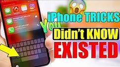 iPhone Tricks You Didn't Know EXIST ( iOS 12 )