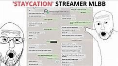 "Staycation Oknum Streamer" Legenda Seluler