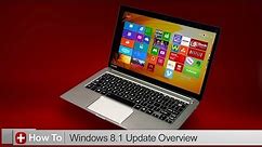 Toshiba How-To: What's new in Windows 8.1 Update