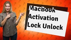 How to remove Activation Lock on MacBook Air without previous owner?