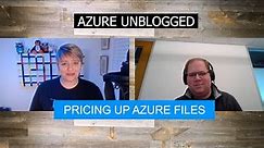 Understand Azure Files billing models