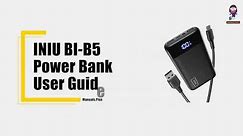 INIU BI-B5 Power Bank User Guide