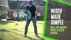 Get Width in Your Golf Swing | Simple Takeaway Drill