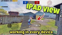 Ipad view kaise enable kare || Ipad view kaise lagaye 2024 || how to enable ipad view in pubg mobile