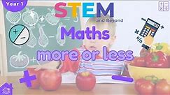 More or Less | KS1 Year 1 Maths | Home Learning