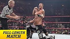 FULL-LENGTH MATCH - Raw - Shawn Michaels vs. Owen Hart - Title vs. Title Match