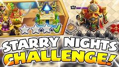 *EASILY 3 STAR* Golden Sand and 3-Starry Nights Challenge (Clash of Clans)