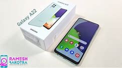 Samsung Galaxy A22 Unboxing and Full Review | 48MP | 5000 mAh | Super AMOLED