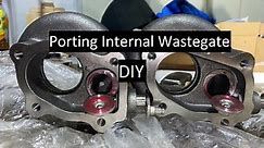 How to port your Internal Wastegate (Garrett GT25/GT28)