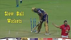 Top 10 Best Slow Ball Wickets by Fast Bowlers in Cricket History Ever | Slow Ball Wicket