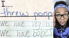 FUNNIEST KID NOTES PART 5