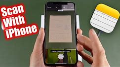 How To Scan Documents On iPhone, iPhone 11, 8, 6s, SE or iPad