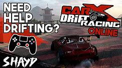 HOW TO DRIFT in CarX Drift Racing Online with a Controller!? Tips and Tricks with Handcam