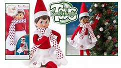Elf on the Shelf Clothes Snowflake Skirt & Scarf Set Preview (Claus Couture Collection) - Preview