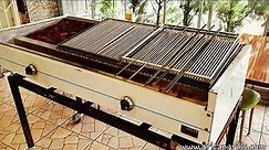 Introduction Gas & Lava Rock Stone Grill Barbecue Gas Grill