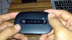 HUAWEI Mobile WiFi E5220 Unboxing and connected