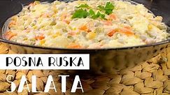 Posna Ruska Salata - Russian Salad - CooKing Recepti